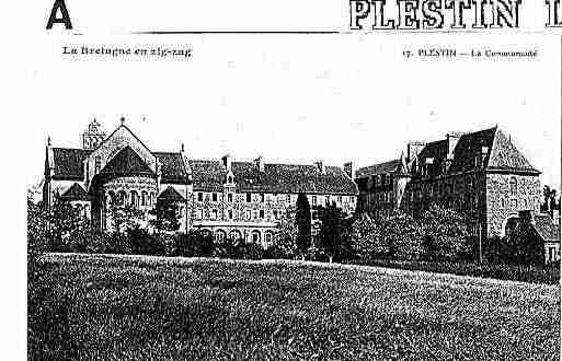 Ville de PLESTINLESGREVES Carte postale ancienne